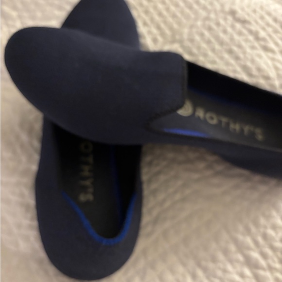 Rothy's Deep Blue Slip-On Shoes - Picture 2 of 2